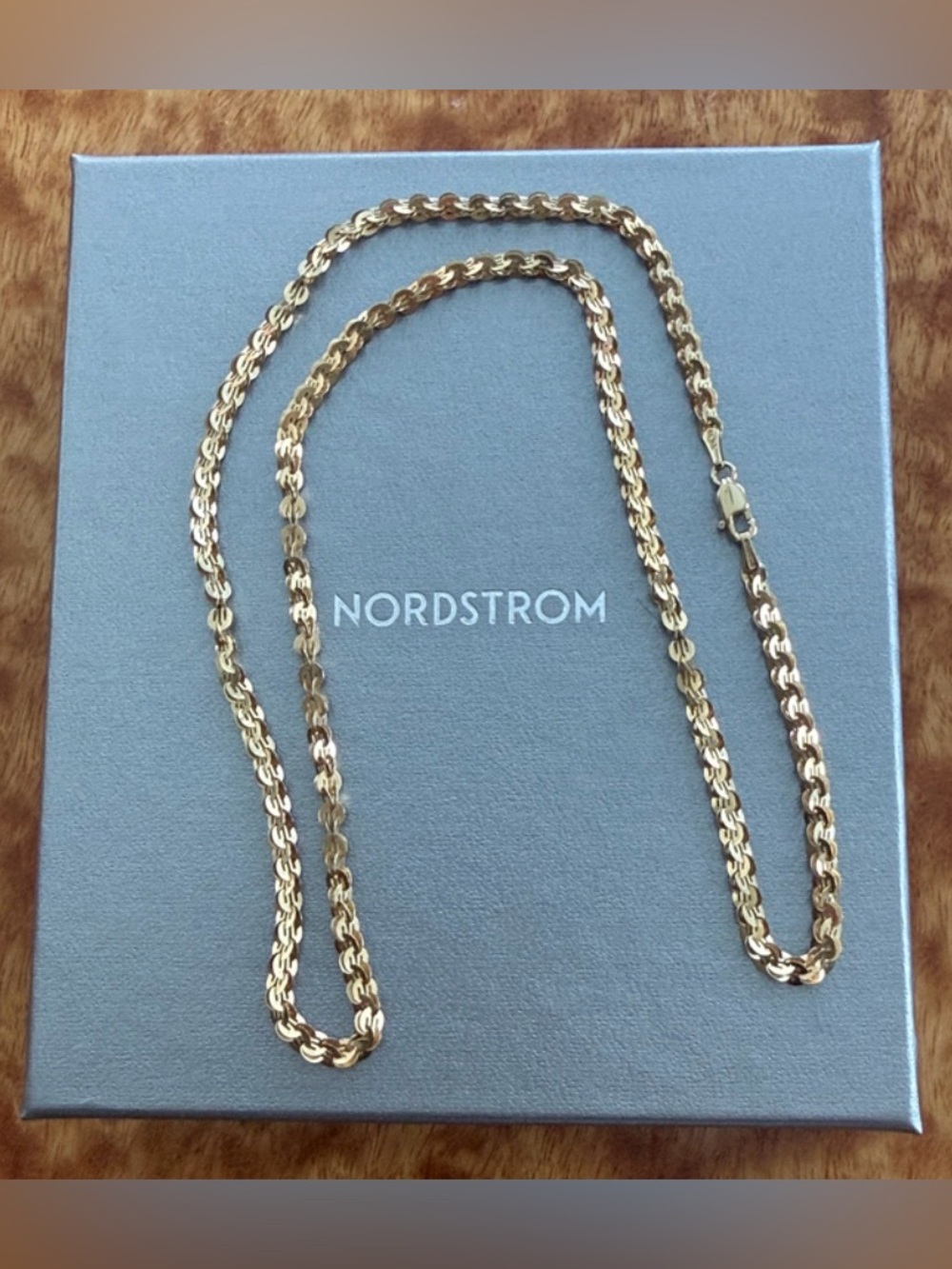 Genuine 14KT Gold Necklace 16”
